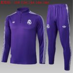 Kids Real Madrid 2025/26 Half-Zip Sweater+Pant 815 8