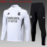 Kids Real Madrid 2025/26 Half-Zip Sweater+Pant 815 6