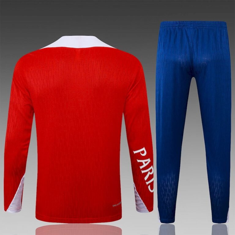 Kids Paris Saint-Germain 2025/26 Half-Zip Sweater+Pant 815 1