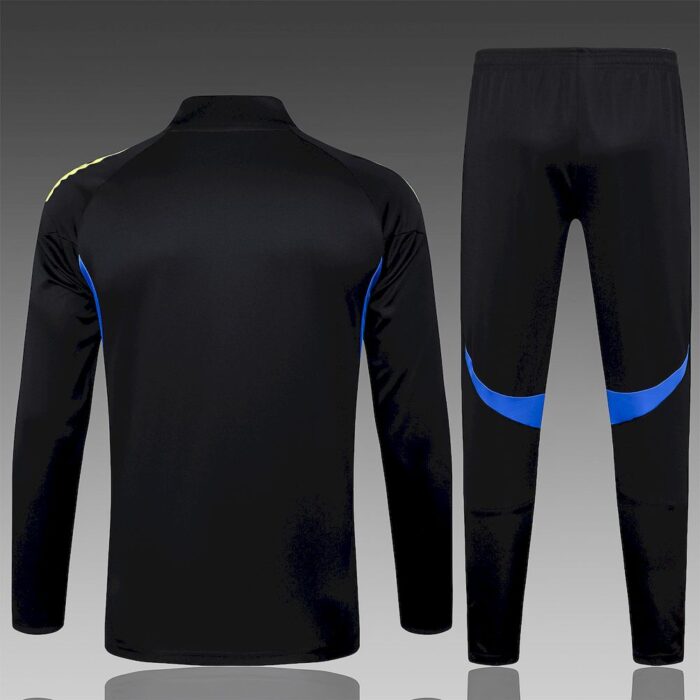 Kids Manchester United 2025/26 Half-Zip Sweater+Pant 815 1
