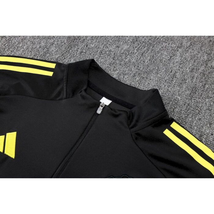 Kids Manchester United 2025/26 Half-Zip Sweater+Pant 815 2