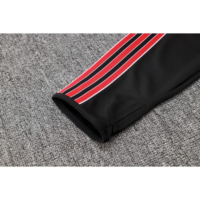 Kids Manchester United 2025/26 Half-Zip Sweater+Pant 815 2