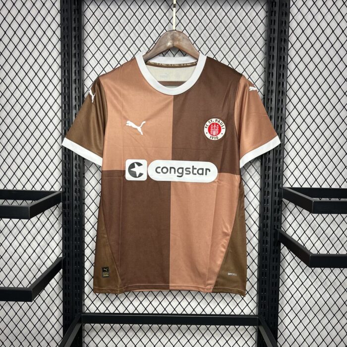Mens FC St. Pauli 2024/25 Home Jersey 6