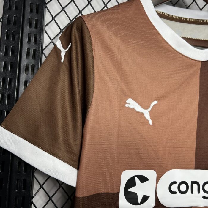 Mens FC St. Pauli 2024/25 Home Jersey 4