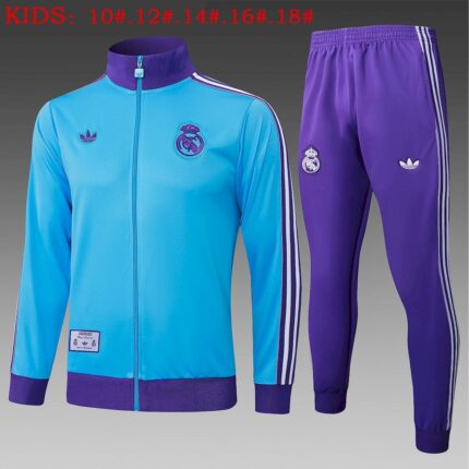 Kids Real Madrid 2025/26 Tracksuit 6