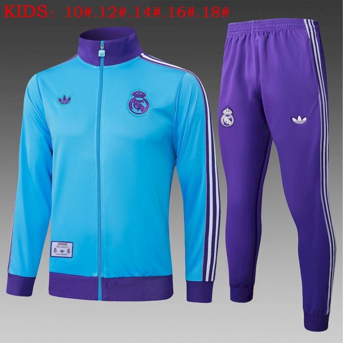 Kids Real Madrid 2025/26 Tracksuit 6