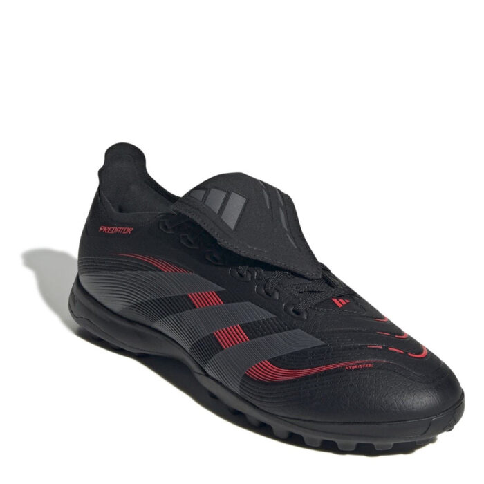 adidas Predator Turf Football Boots – Black/Grey - Image 3