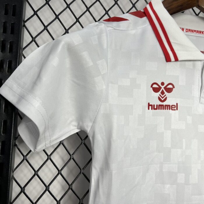 Kids Denmark 2024/25 Away Kit 4