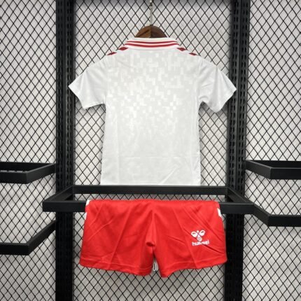 Kids Denmark 2024/25 Away Kit 1