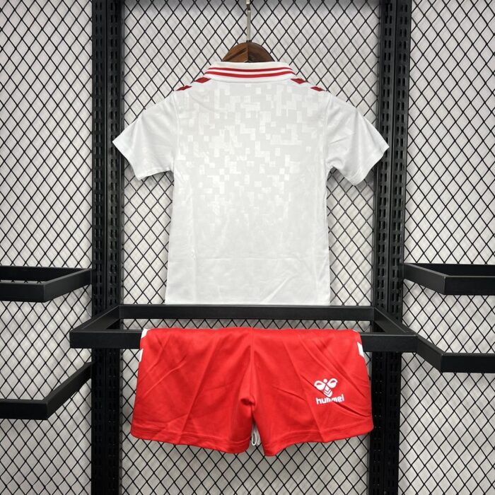 Kids Denmark 2024/25 Away Kit 1