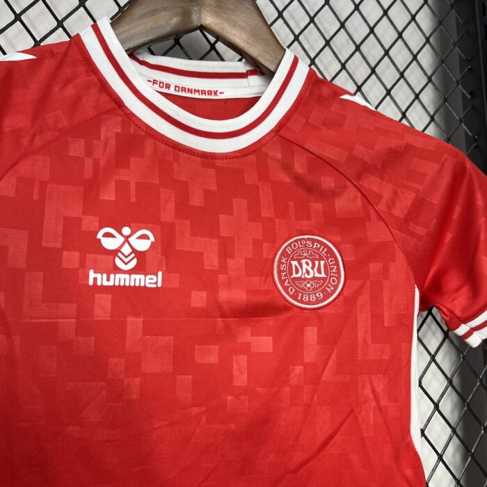 Kids Denmark 2024/25 Home Kit 5