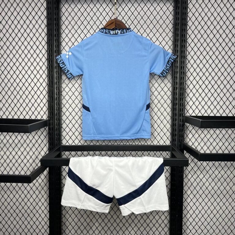 Kids Manchester City 2024/25 Home Kit 1
