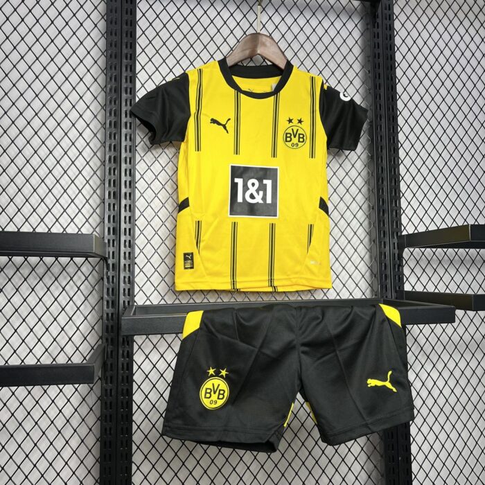 Kids Borussia Dortmund 2024/25 Home Kit 2