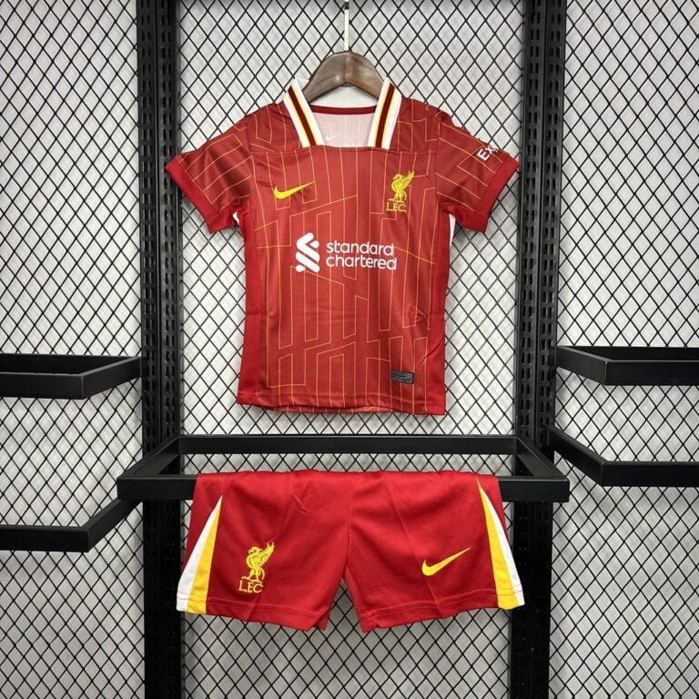 Kids Liverpool 2024/25 Home Kit