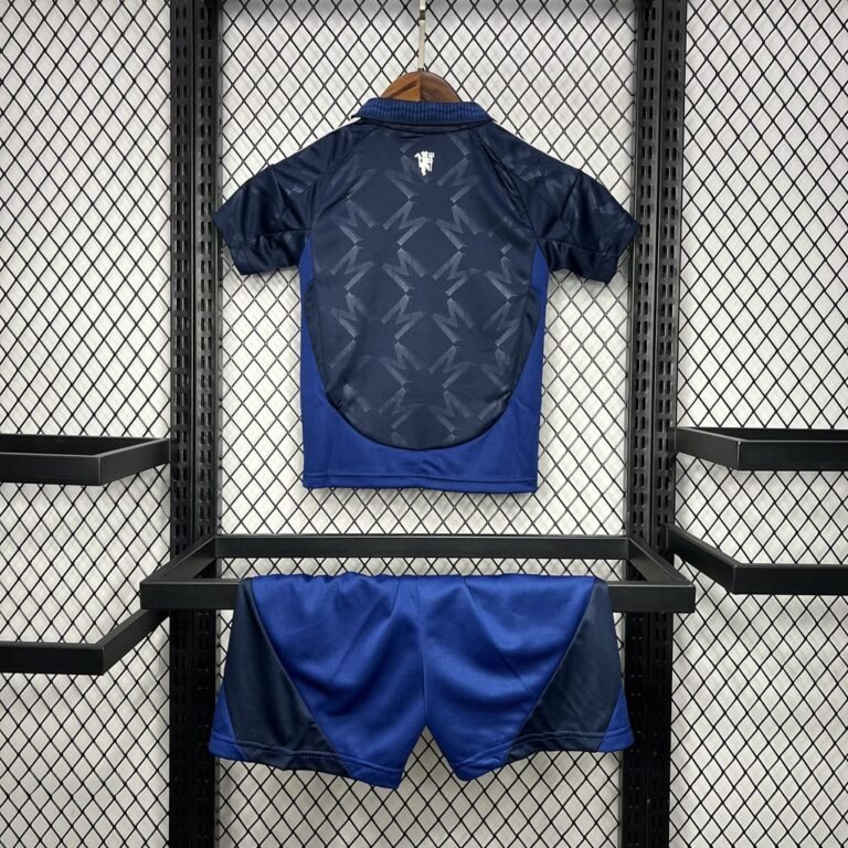 Kids Manchester United 2024/25 Away Kit 1