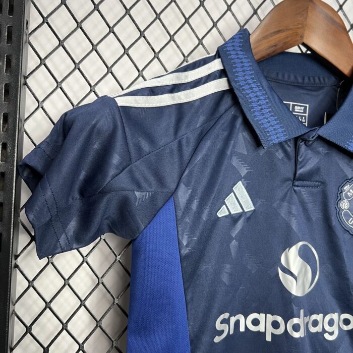 Kids Manchester United 2024/25 Away Kit 5