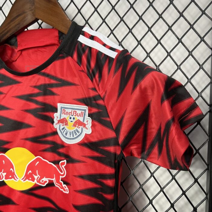 Kids New York Red Bulls 2024/25 Away Kit 4