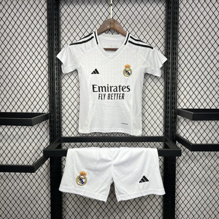 Kids Real Madrid 2024/25 Home Kit