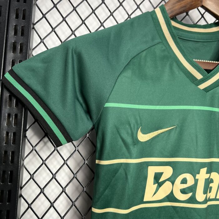 Kids Sporting CP 2024/25 Away Kit 3