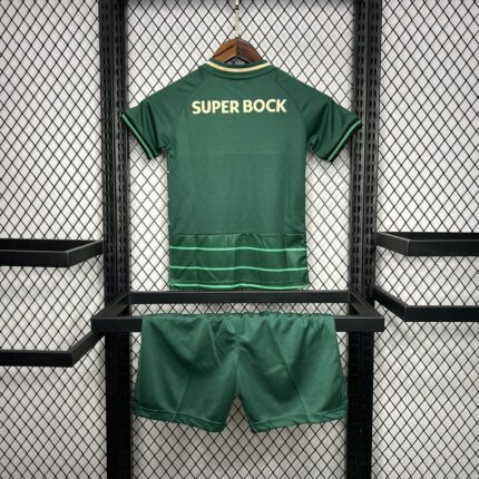 Kids Sporting CP 2024/25 Away Kit 1
