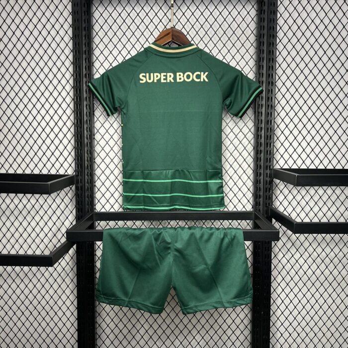 Kids Sporting CP 2024/25 Away Kit 1