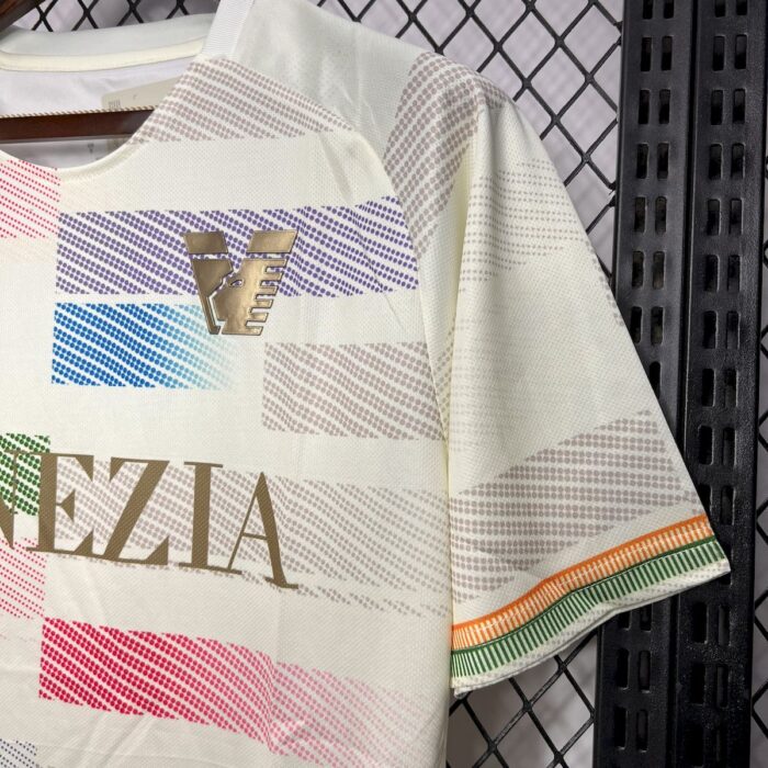 Mens Venezia FC 2024/25 White Jersey 4
