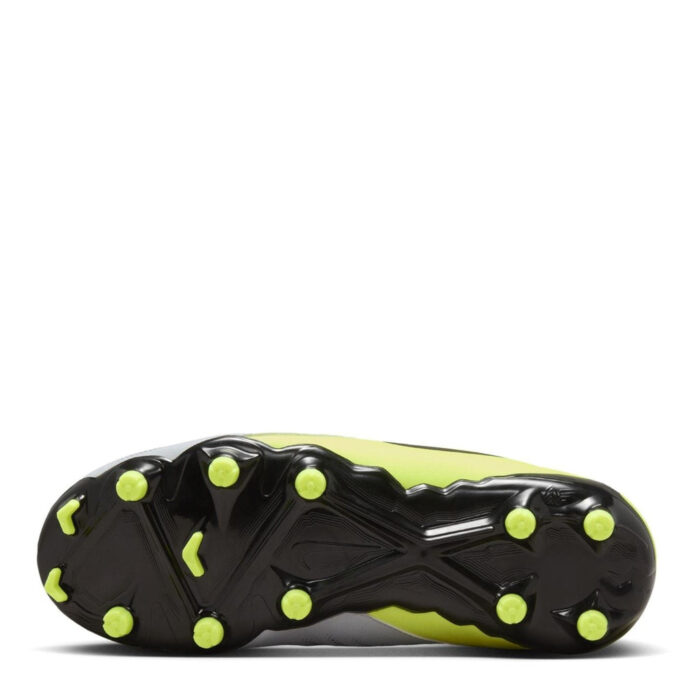 Nike Phantom Gx Ii Junior Firm Ground Football Boots – Silver/Volt – view 3