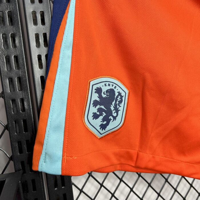 Mens Netherlands 2024/25 Home Shorts 3
