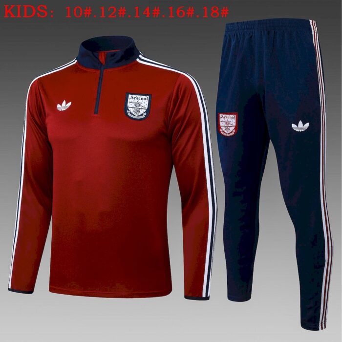 Kids Arsenal 2025/26 Half-Zip Sweater+Pant 815 7