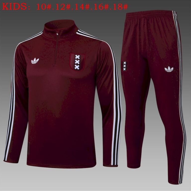 Kids Ajax 2025/26 Half-Zip Sweater+Pant 815 6