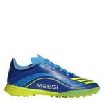 adidas F50 Messi Junior Turf Football Boots – Blue/Yellow