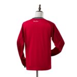 Mens Manchester United 2025/26 Home Long Sleeve Jersey 1