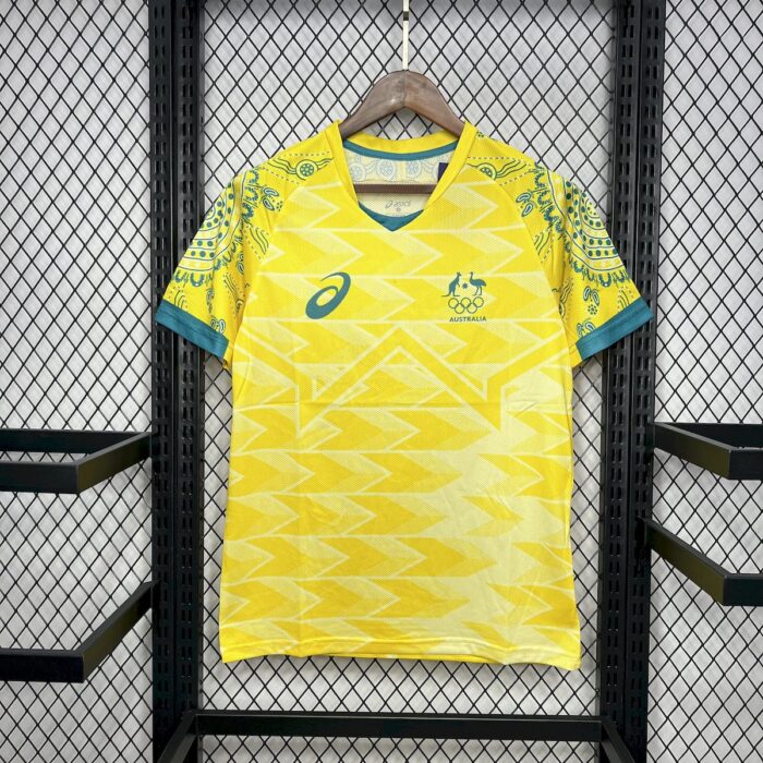 Mens Australia 2024/25 Home Jersey 6