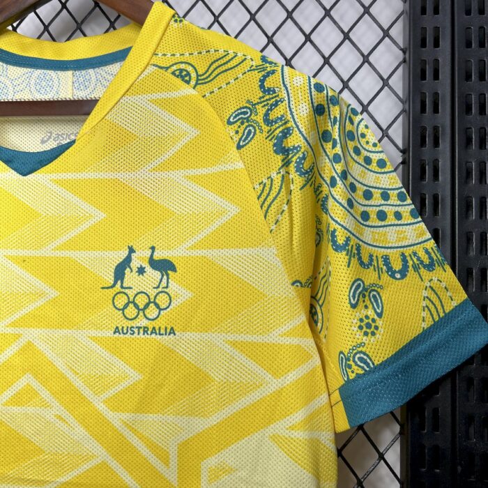 Mens Australia 2024/25 Home Jersey 5