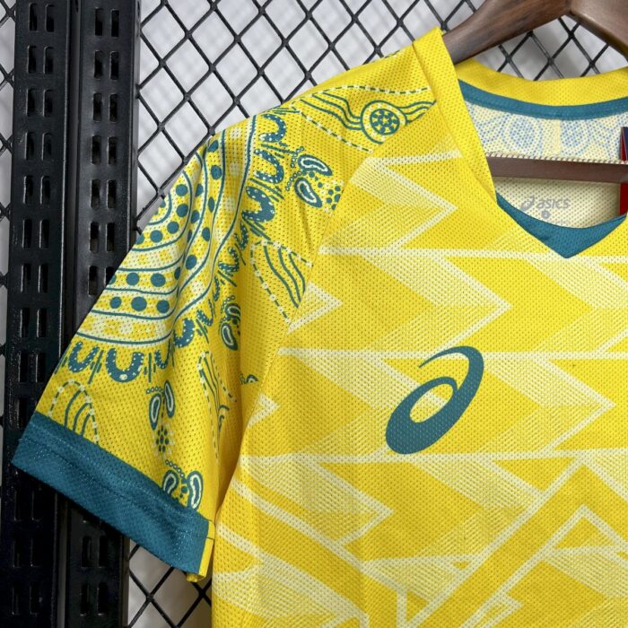 Mens Australia 2024/25 Home Jersey 4