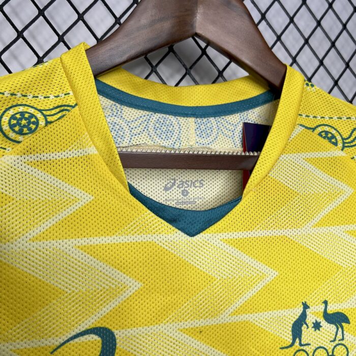 Mens Australia 2024/25 Home Jersey 3