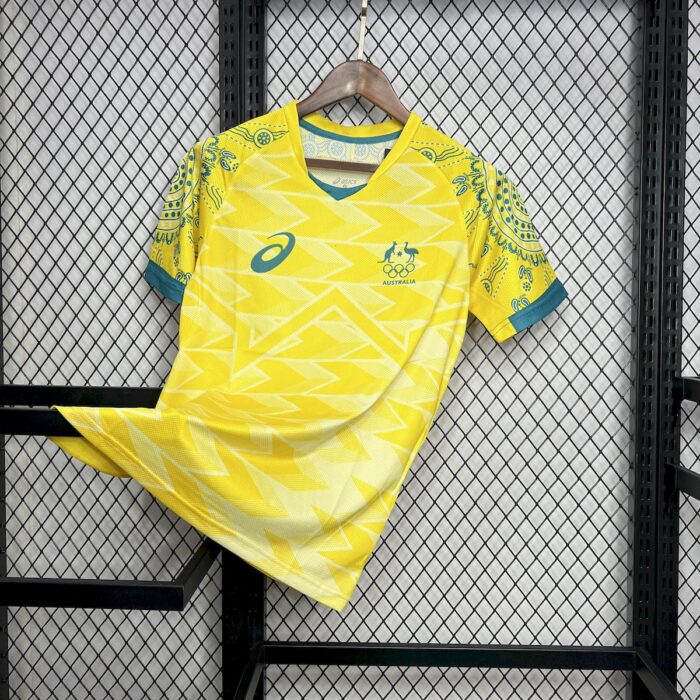 Mens Australia 2024/25 Home Jersey 2