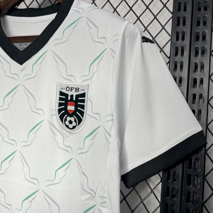 Mens Austria 2024/25 Away Jersey 4