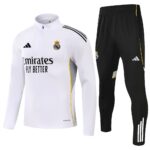 Mens Real Madrid 2025/26 Half-Zip Sweater+Pant 14001