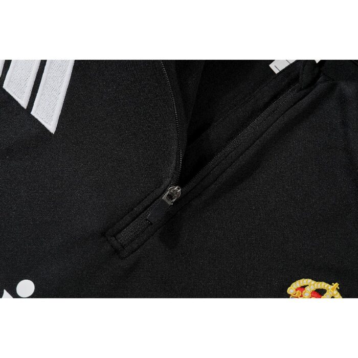 Mens Real Madrid 2025/26 Half-Zip Sweater+Pant 14001 2