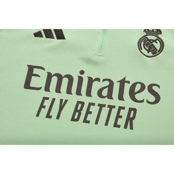 Mens Real Madrid 2025/26 Half-Zip Sweater+Pant 14001 2