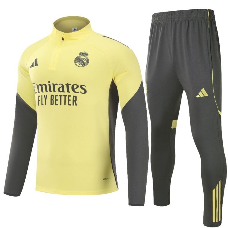 Mens Real Madrid 2025/26 Half-Zip Sweater+Pant 14001