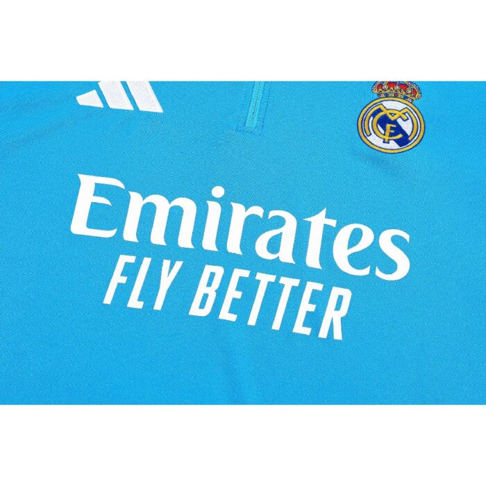 Mens Real Madrid 2025/26 Half-Zip Sweater+Pant 14001 5