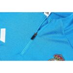 Mens Real Madrid 2025/26 Half-Zip Sweater+Pant 14001 2
