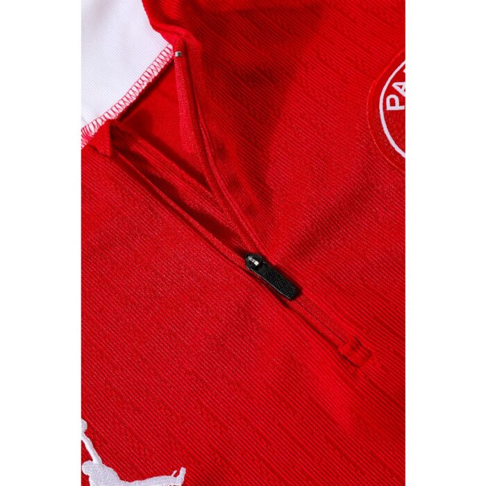 Mens Paris Saint-Germain 2025/26 Half-Zip Sweater+Pant 14001 4