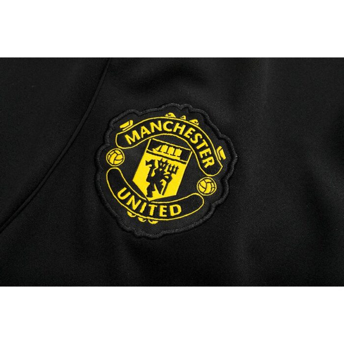 Mens Manchester United 2025/26 Half-Zip Sweater+Pant 14001 4