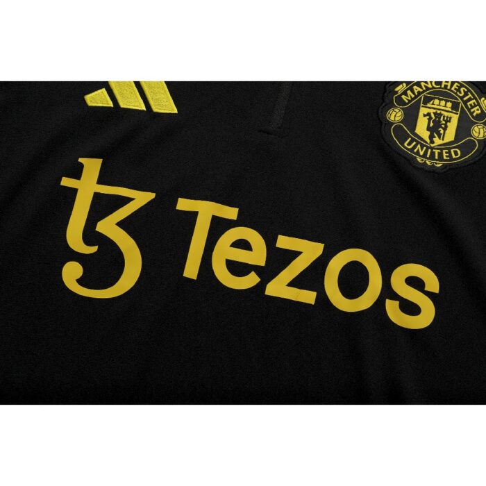 Mens Manchester United 2025/26 Half-Zip Sweater+Pant 14001 3