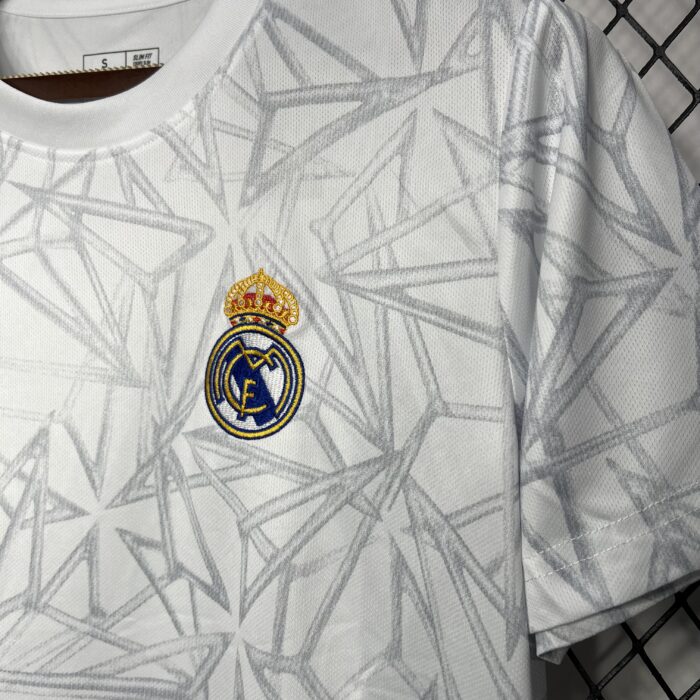 Mens Real Madrid 2024/25 Pre-Match Jersey 4