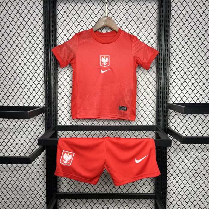 Kids Poland 2024/25 Away Kit 4