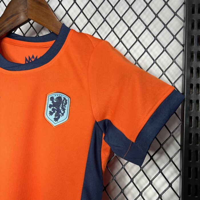 Kids Netherlands 2024/25 Home Kit 4